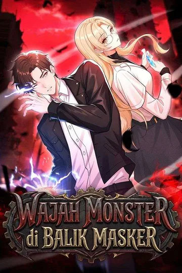 Poster Wajah Monster di Balik Masker