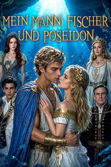 Poster von Mein Mann: Fischer und Poseidon