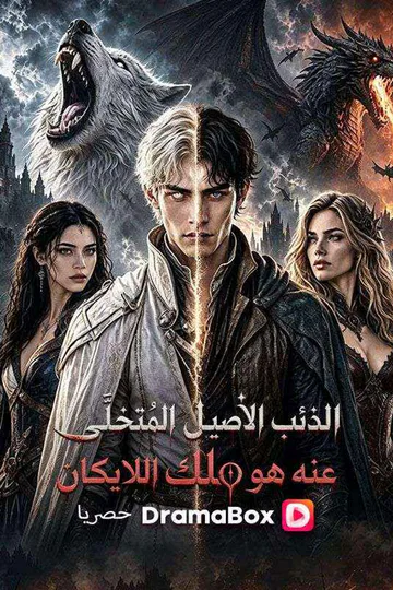 ملصق مسلسل «الذئب الأصيل المُتخلّى عنه هو ملك اللايكان»