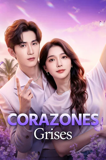 Póster de Corazones Grises(Doblado)