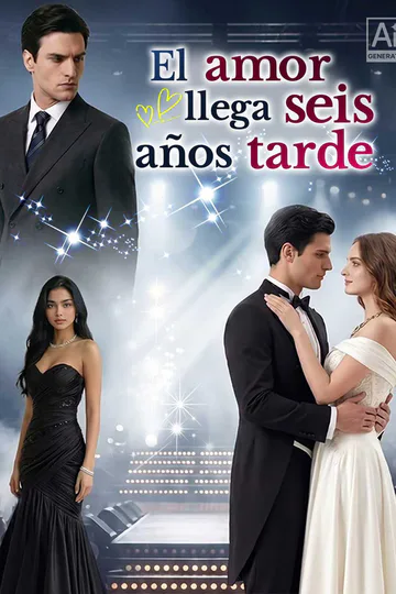 Póster de El amor llega seis años tarde
