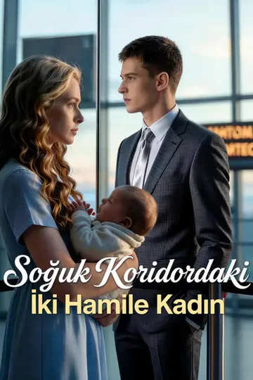 Soğuk Koridordaki İki Hamile Kadın afişi