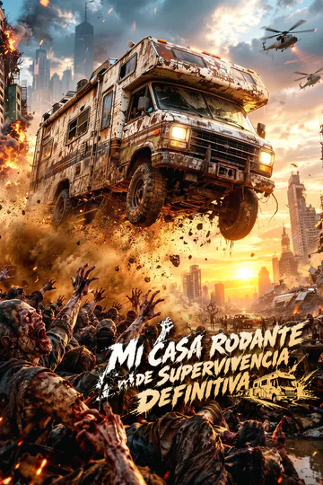 Póster de Mi casa rodante de supervivencia definitiva