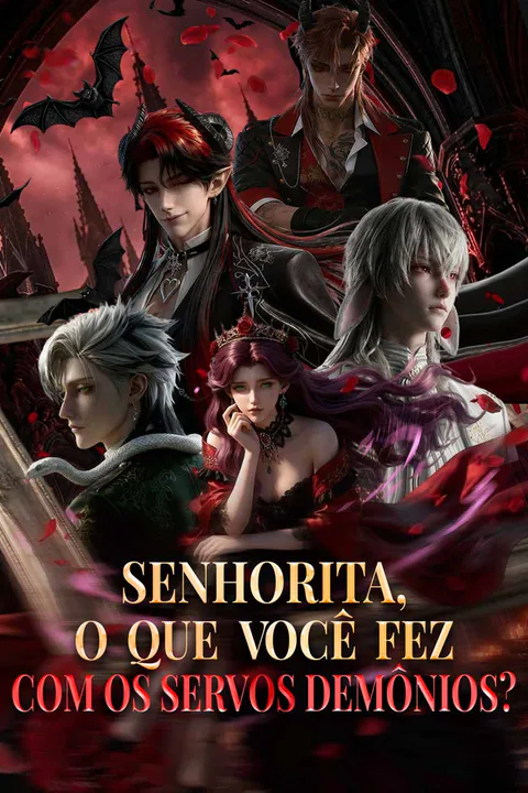 Pôster de (Dublado) Senhorita, o que você fez com os Servos Demônios?