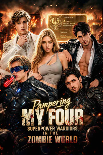 Pampering My Four Superpower Warriors in the Zombie World poster
