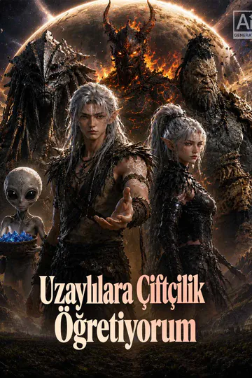 Uzaylılara Çiftçilik Öğretiyorum afişi