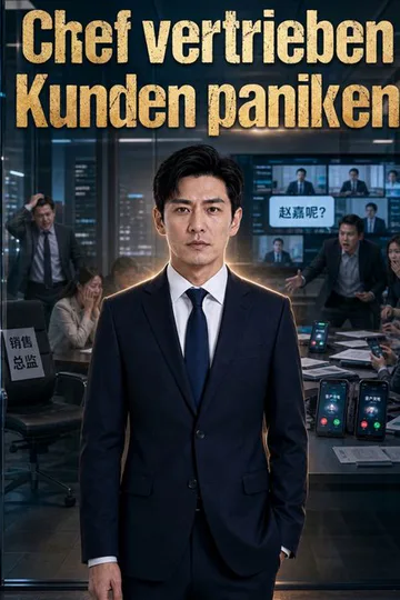 Poster von Chef vertrieben, Kunden paniken
