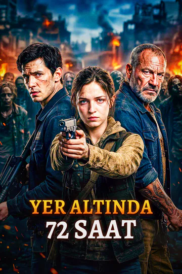 YER ALTINDA 72 SAAT afişi