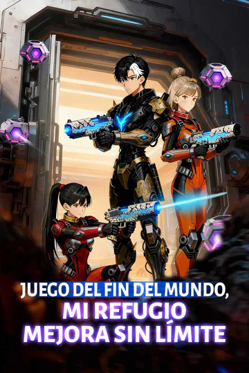 Póster de Juego del fin del mundo, mi refugio mejora sin límite