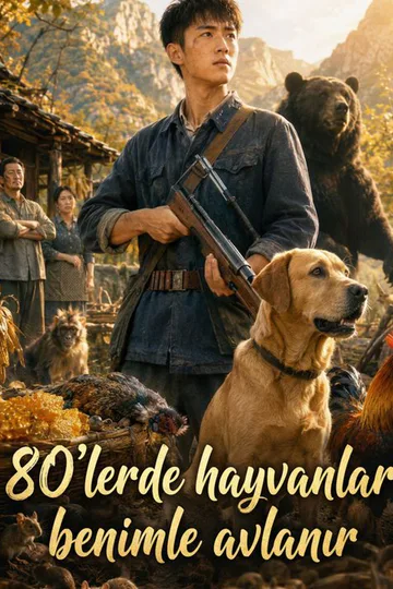 80'lerde hayvanlar benimle avlanır afişi