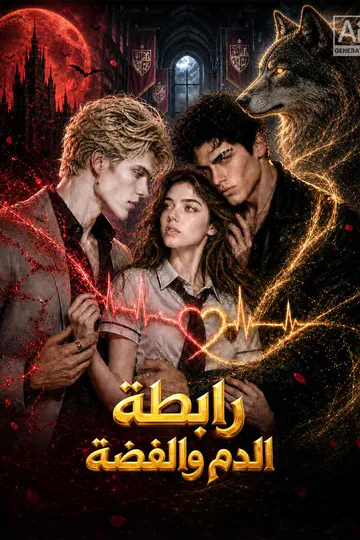 ملصق مسلسل «رابطة الدم والفضة»
