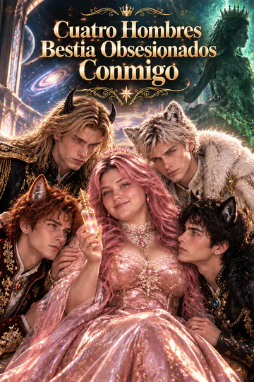 Póster de Cuatro Hombres Bestia Obsesionados Conmigo