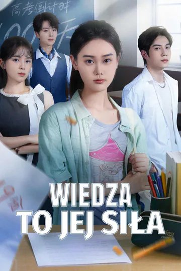 Plakat serialu Wiedza to jej siła