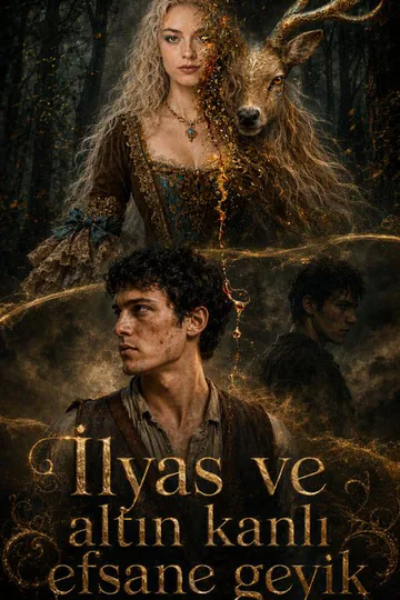 İlyas ve altın kanlı efsane geyik afişi