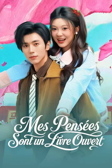 Affiche de Mes Pensées Sont un Livre Ouvert