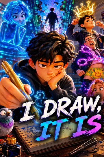 I Draw, It Is poster