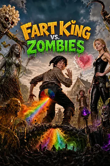 Fart King vs. Zombies poster