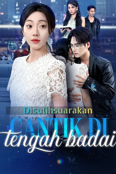 Poster (Disulihsuarakan) Cantik di tengah badai