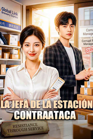 Póster de La Jefa de la Estación Contraataca