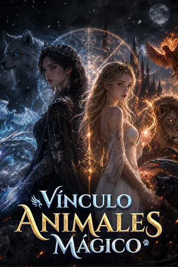 Póster de (Doblado) Vínculo animales mágico