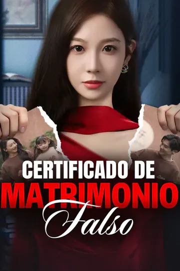 Póster de Certificado de Matrimonio Falso