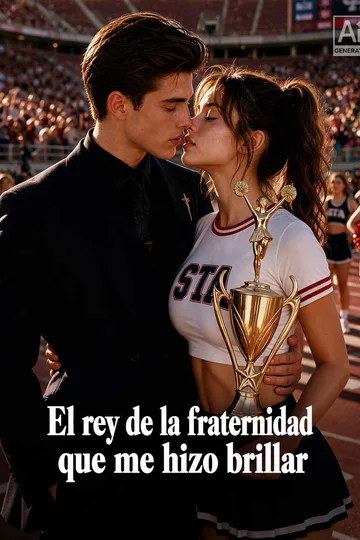 Póster de El rey de la fraternidad que me hizo brillar