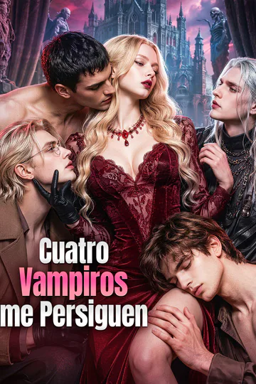 Póster de Cuatro Vampiros me Persiguen