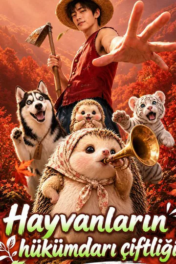 Hayvanların hükümdarı çiftliği afişi