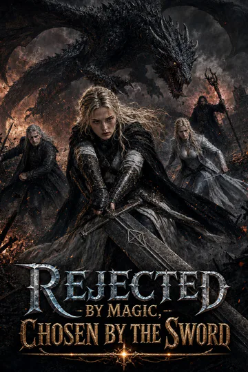 Rejected by Magic, Chosen by the Sword poster