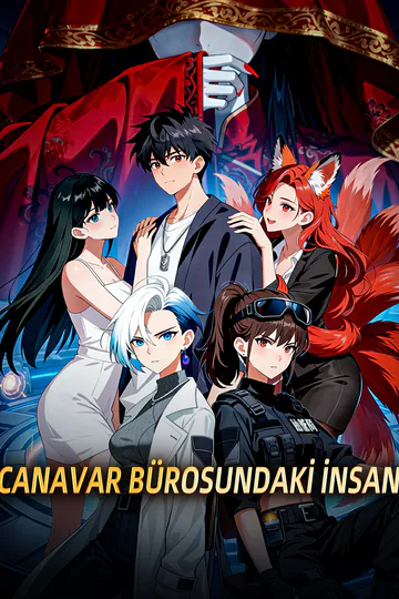 CANAVAR BÜROSUNDAKİ İNSAN afişi