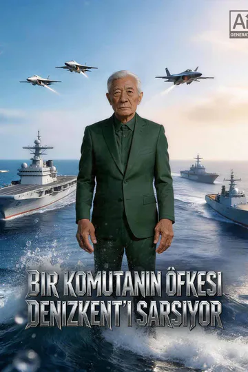 Bir Komutanın Öfkesi Denizkent'i Sarsıyor afişi