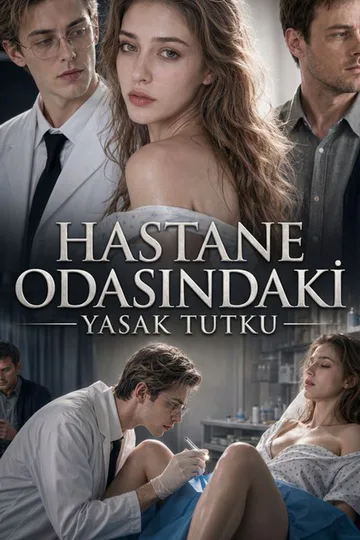 Hastane odasındaki yasak tutku afişi