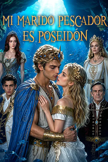 Póster de Mi marido pescador es Poseidón