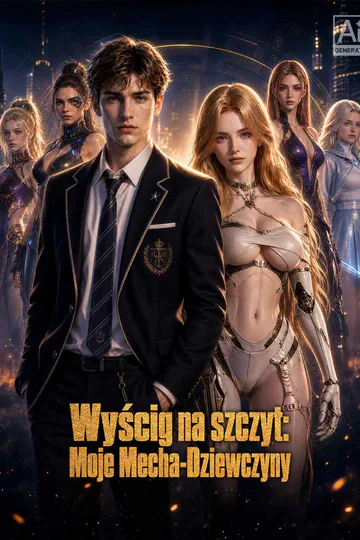 Plakat serialu Wyścig na szczyt: Moje Mecha-Dziewczyny