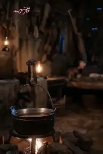 Ok ile ormanı yöneten zaman yolcusu afişi