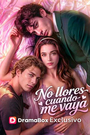 Póster de No llores cuando me vaya