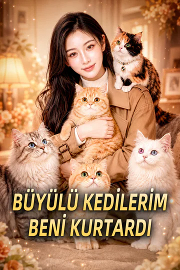 BÜYÜLÜ KEDİLERİM BENİ KURTARDI afişi