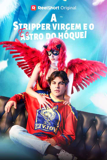 Pôster de A Stripper Virgem e o Astro do Hóquei