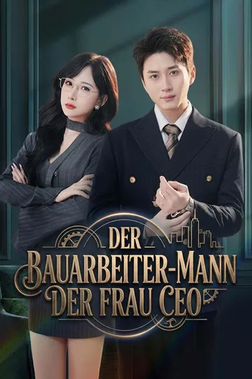 Poster von Der Bauarbeiter-Mann der Frau CEO