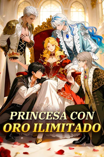 Póster de Princesa con Oro Ilimitado(Doblado)