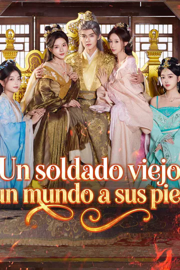 Póster de Un soldado viejo, un mundo a sus pies