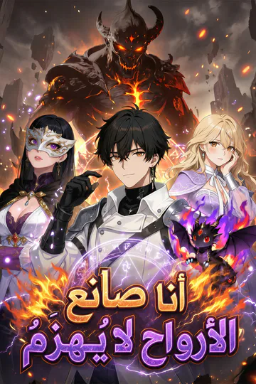 ملصق مسلسل «(مدبلج) أنا صانع الأرواحِ لا يُهزَمُ»