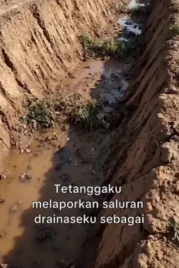Drenaj kanalı dolunca olanlar afişi