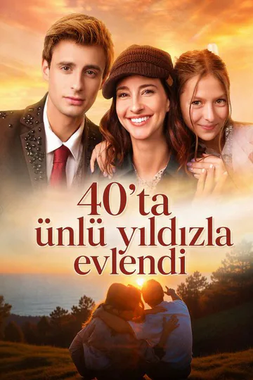 40'ta ünlü yıldızla evlendi afişi