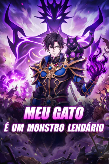 Pôster de Meu Gato é um Monstro Lendário(Dublado)