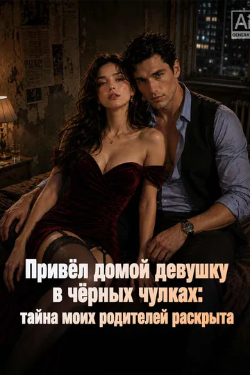 Постер сериала «Привёл домой девушку в чёрных чулках: тайна моих родителей раскрыта»