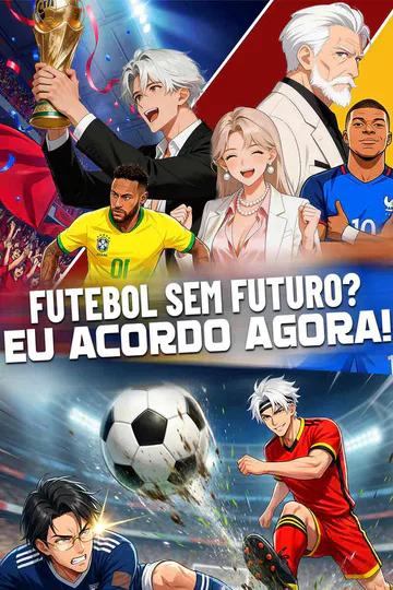 Pôster de Futebol Sem Futuro? Eu Acordo Agora!