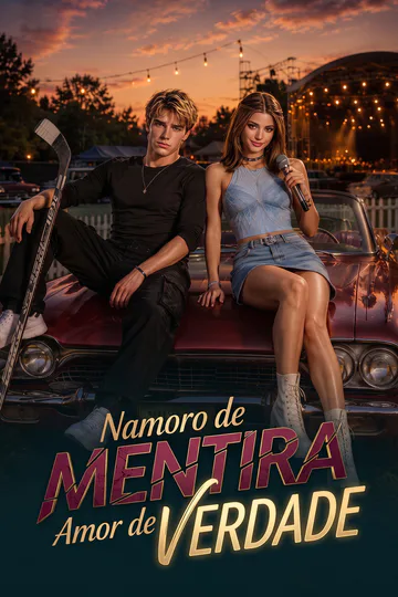 Póster de Namoro de Mentira, Amor de Verdade