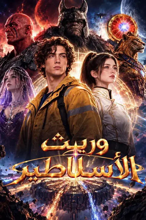 ملصق مسلسل «وريث الأساطير»