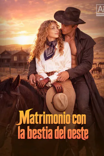 Póster de Matrimonio con la bestia del oeste